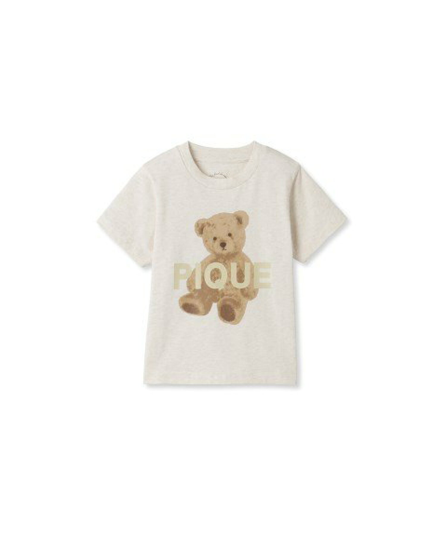 【KIDS】 PIQUEベアワンポイントTシャツ